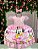 Vestido Infantil Temático Luxo Minnie/Minie Rosa - Imagem 1