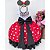 Vestido Infantil Temático Luxinho Minnie Vermelho - Imagem 7