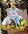 Vestido Infantil Temático Luxo Masha e o Urso - Imagem 1