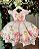 Vestido Infantil Princesa Belli Temático Ursa Realeza - Ursinho - Imagem 6