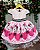 Vestido Infantil Luxo Temático Minnie/Minie Rosa - Imagem 1