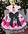 Vestido Infantil Luxo Temático Minnie/Minie Rosa - Imagem 3