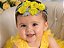 Faixa Belli Jardim  Amarelo com Prata - Imagem 1
