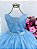 Vestido Infantil Enjoy Longo Azul Bebê - Imagem 2