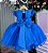 Vestido Marie Azul Royal Jardim Encantado Renda Realeza - Imagem 3