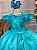 Vestido Marie Azul Tiffany Jardim Encantado - Imagem 2