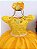 Vestido Juvenil Marie Longo Amarelo - Imagem 2