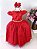 Vestido Juvenil MarieLongo Vermelho - Imagem 1