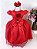 Vestido Juvenil MarieLongo Vermelho - Imagem 3
