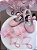 Vestido Infantil Princesa Temático Minnie/Minie Realeza Luxo Rosa Bebê - Imagem 5