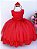Vestido Infantil Temáticos Luxinho Vermelho - Imagem 1