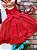 Vestido Infantil Temáticos Luxinho Vermelho - Imagem 6