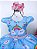 Vestido Temáticos Kids Chuva de Bençãos Azul Bebê - Imagem 2
