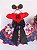 Vestido Infantil Temáticos Luxo Minnie/Minie Vermelho - Imagem 7