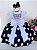 Vestido Juvenil Banana Club Peito Branco com Saia Preta POA Branco - Imagem 3
