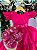 Vestido Infantil Lig Lig Pink Cinto Florzinha - Imagem 2