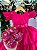 Vestido Infantil Lig Lig Pink Cinto Florzinha - Imagem 3