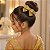 Porta Coque Belli Dourado Laço Strass - Imagem 1