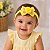 Faixa Belli Florzinha Amarelo - Imagem 1