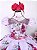 Vestido Bella Child Rosa Florido - Imagem 2