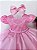 Vestido Marie Bebe Rosa Bebe Rendado - Imagem 2