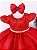 Vestido Marie Bebe Vermelho Rendado - Imagem 2