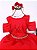 Vestido Lele Encanto Juvenil Vermelho - Imagem 2