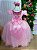 Vestido Enjoy Longo Rosa Bebe Babadinho - Imagem 5