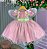 Vestido Infantil Marie Jardim Encantado Rosê - Imagem 6