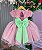 Vestido Infantil Marie Jardim Encantado Rosê - Imagem 4