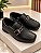 Sapato Social D Milan Preto Fosco - Imagem 1