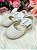 Sapatilha Flor Di MIla Baby Branca Gliter - Imagem 4