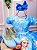 Vestido Infantil Temático da Gigi Frozen Azul - Imagem 3