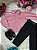 Conjunto Masculino Miss Cherry Social Vermelho com Calça Preta - Imagem 6