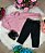 Conjunto Masculino Miss Cherry Social Vermelho com Calça Preta - Imagem 3