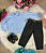 Conjunto Masculino Miss Cherry Social Azul com Calça Preta - Imagem 3