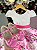 Vestido Banana Club Peito Off Saia Florida Pink - Imagem 2