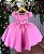 Vestido Lele Encanto Rosa Chiclete Borboletinhas - Imagem 1