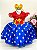 Vestido Infantil Princesa Temático Mulher Maravilha - Imagem 5