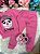 Conjunto Inverno Taita Kids Panda Rosa Chiclete - Imagem 3