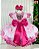 Vestido Infantil Princesa Tematico Chuva de Bençãos - Chuva de Amor Pink - Imagem 4