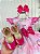 Vestido Infantil Princesa Tematico Chuva de Bençãos - Chuva de Amor Pink - Imagem 3