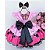 Vestido Infantil Princesa Temático Minnie Rosa - Imagem 3