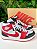 Tênis Nike Jordan Preto e Vermelho Primeira Linha - Imagem 3