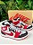 Tênis Nike Jordan Preto e Vermelho Primeira Linha - Imagem 6