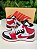 Tênis Nike Jordan Preto e Vermelho Primeira Linha - Imagem 2