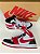 Tênis Nike Jordan Preto e Vermelho Primeira Linha - Imagem 1