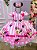 Vestido Infantil Temáticos da Gigi Minnie/Minie Rosa - Imagem 1