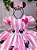 Vestido Infantil Temáticos da Gigi Minnie/Minie Rosa - Imagem 3