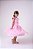 Vestido Marie Jardim Encantado Rosa Bebe Borboleta Branca - Imagem 2